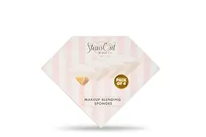 StansOut Beauty Sponge 4-Pack – Streak-Free, Airbrushed Finish | Reusable, Quick-Drying, Latex-Free | Multi-Angle Blending Sponge for Cream, Liquid & Powder | Pro Makeup Applicator